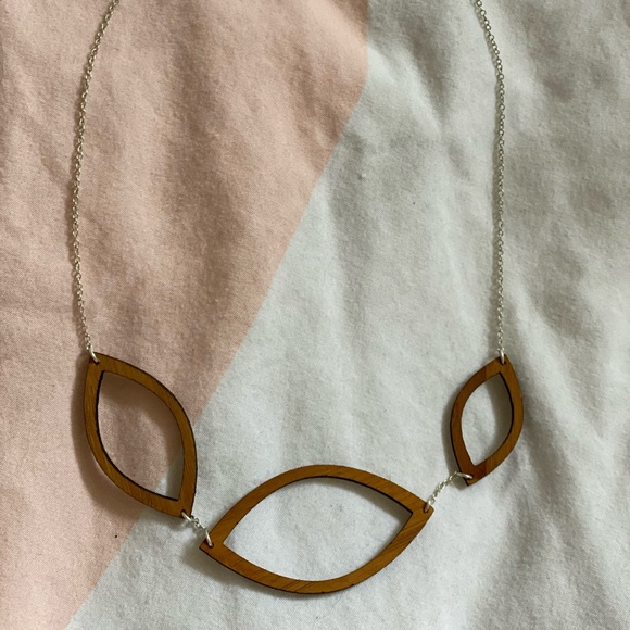 Mana Jewelry Designs bamboo/ silver necklace - Picture 2 of 4